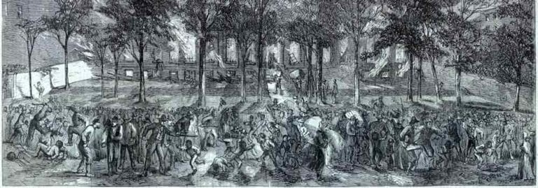 1863 Riots Chaos in New York: The Deadly Draft Riots of 1863 - History Chronicler