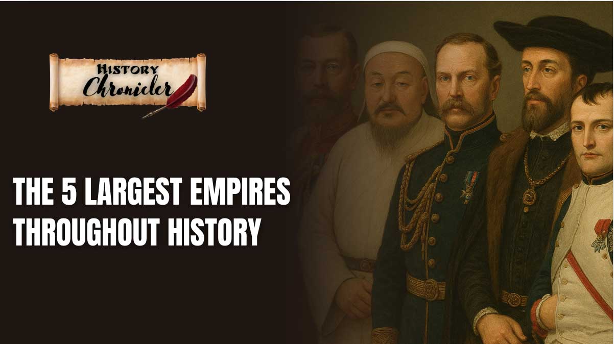 [Video] The Rulers of the 5 Largest Empires in History - History Chronicler