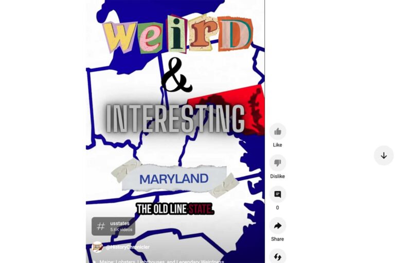 [VIDEO] Maryland: Weird & Interesting State Facts