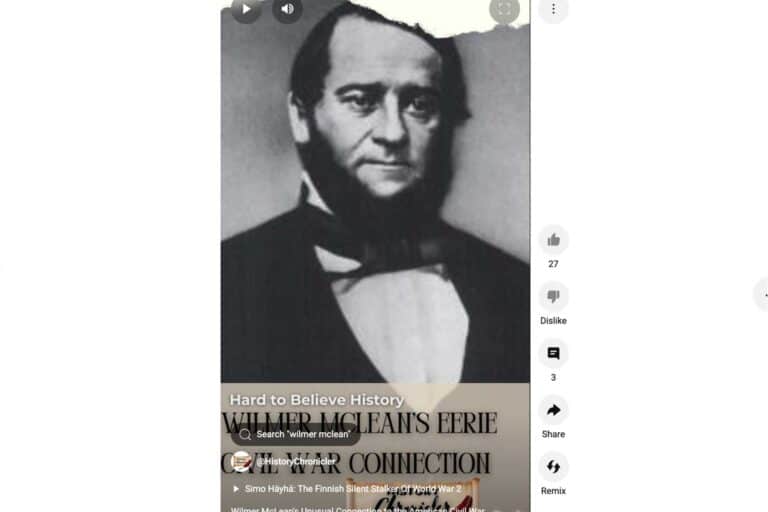 [VIDEO] Wilmer McLean's Unusual Connection to the American Civil War