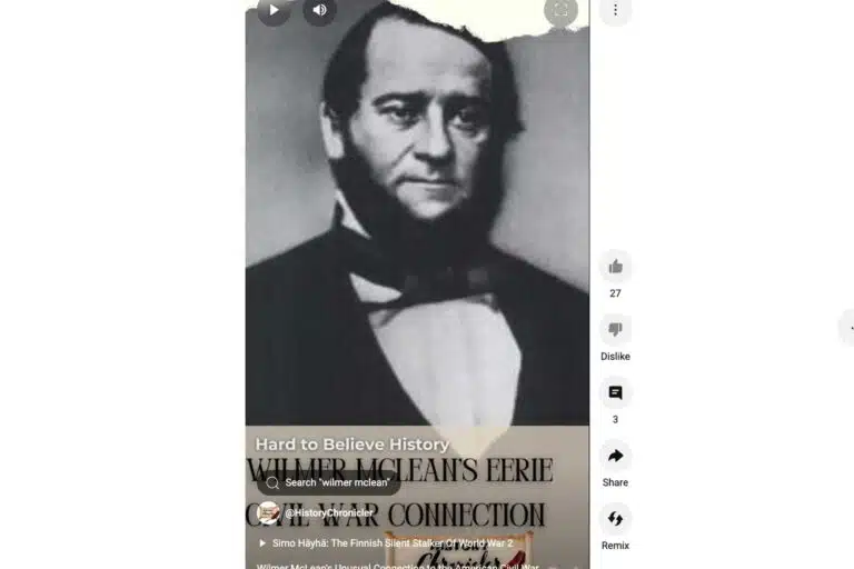 [VIDEO] Wilmer McLean's Unusual Connection to the American Civil War