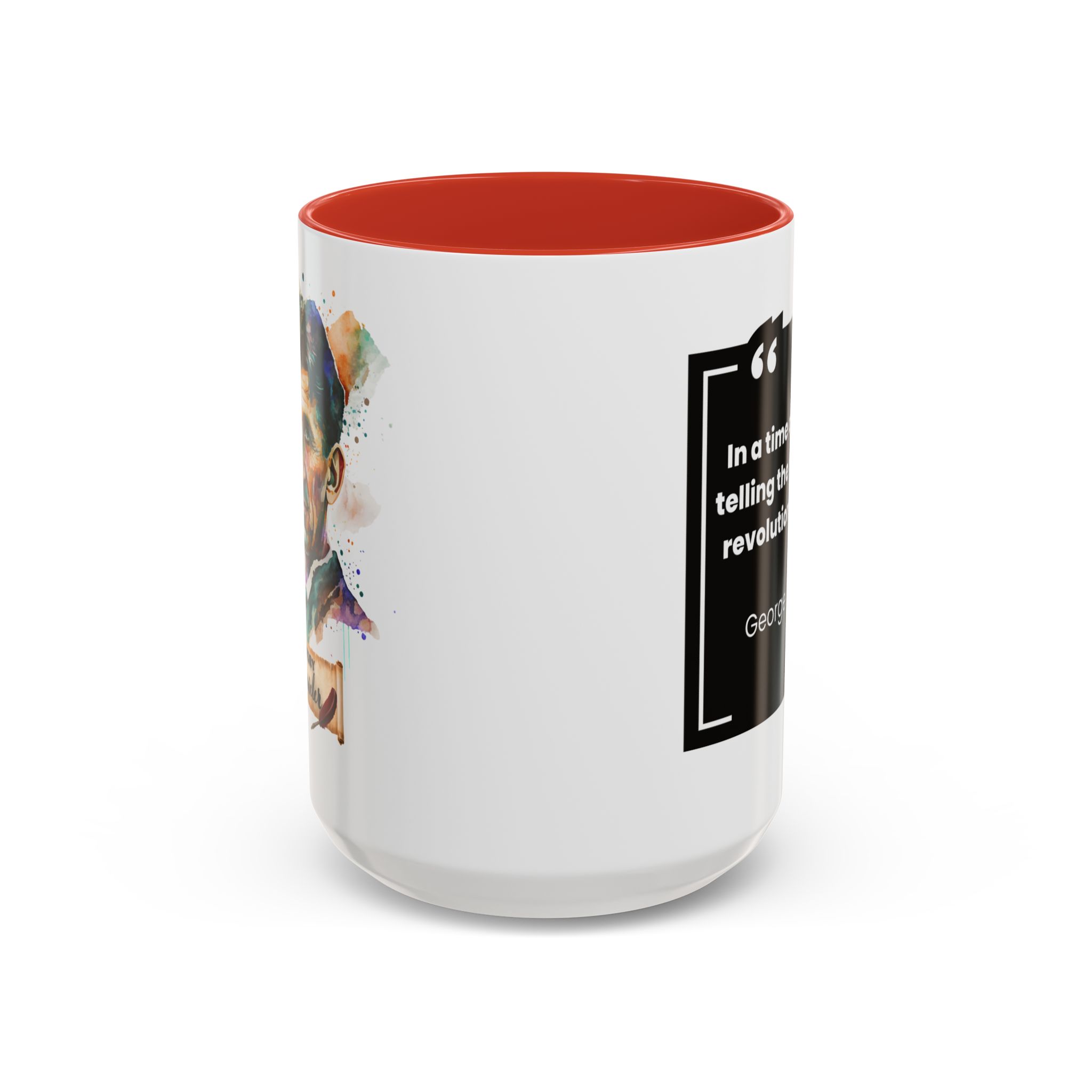 George Orwell Quote Coffee Mug - Image 29