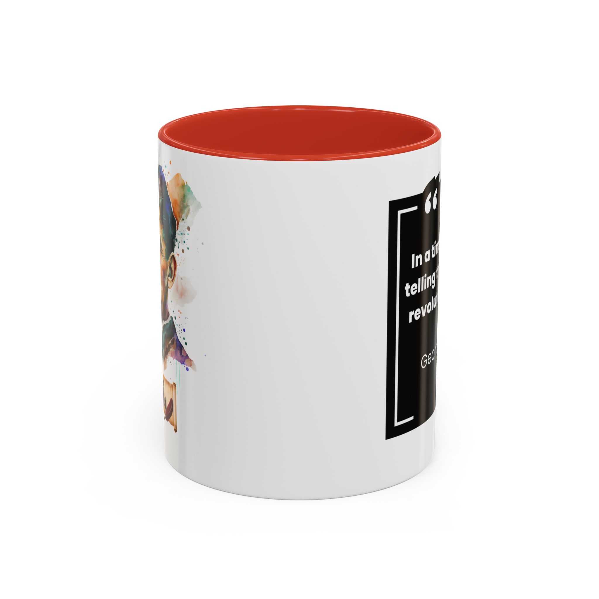 George Orwell Quote Coffee Mug - Image 13