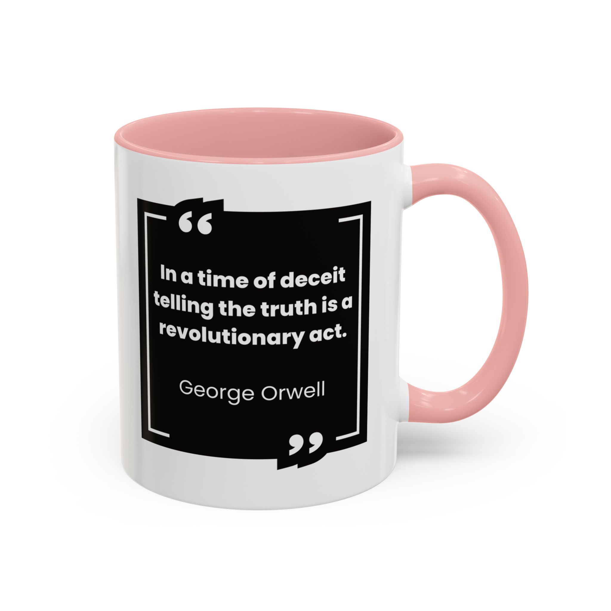 George Orwell Quote Coffee Mug - Image 10