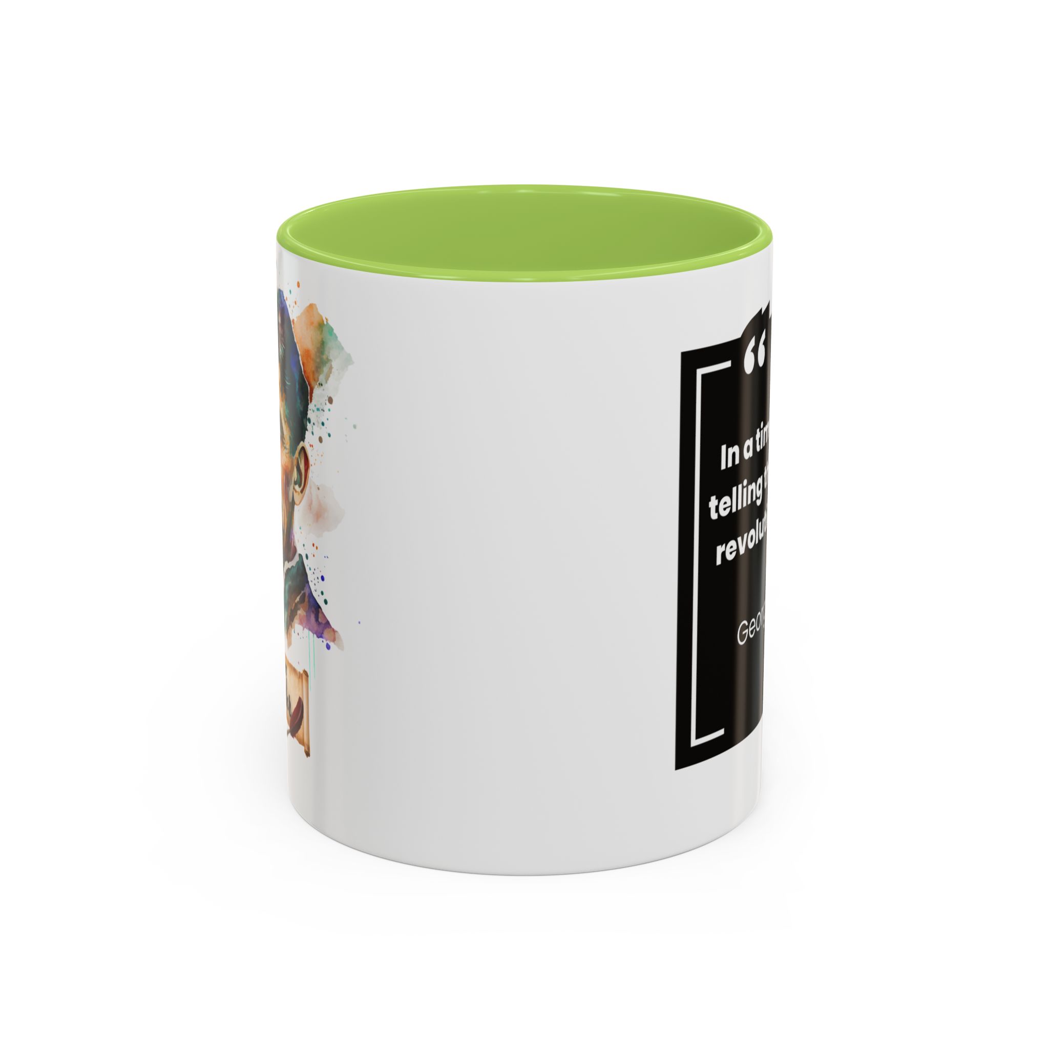 George Orwell Quote Coffee Mug - Image 49