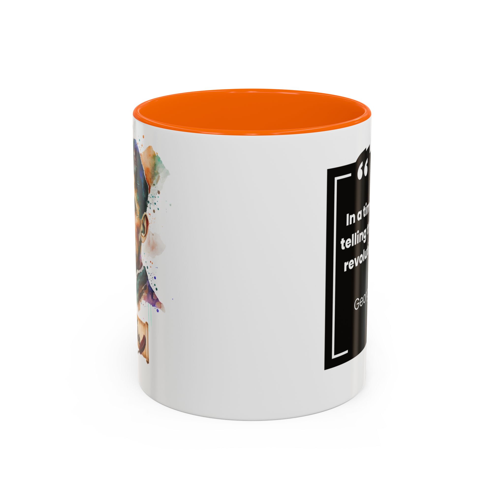 George Orwell Quote Coffee Mug - Image 41