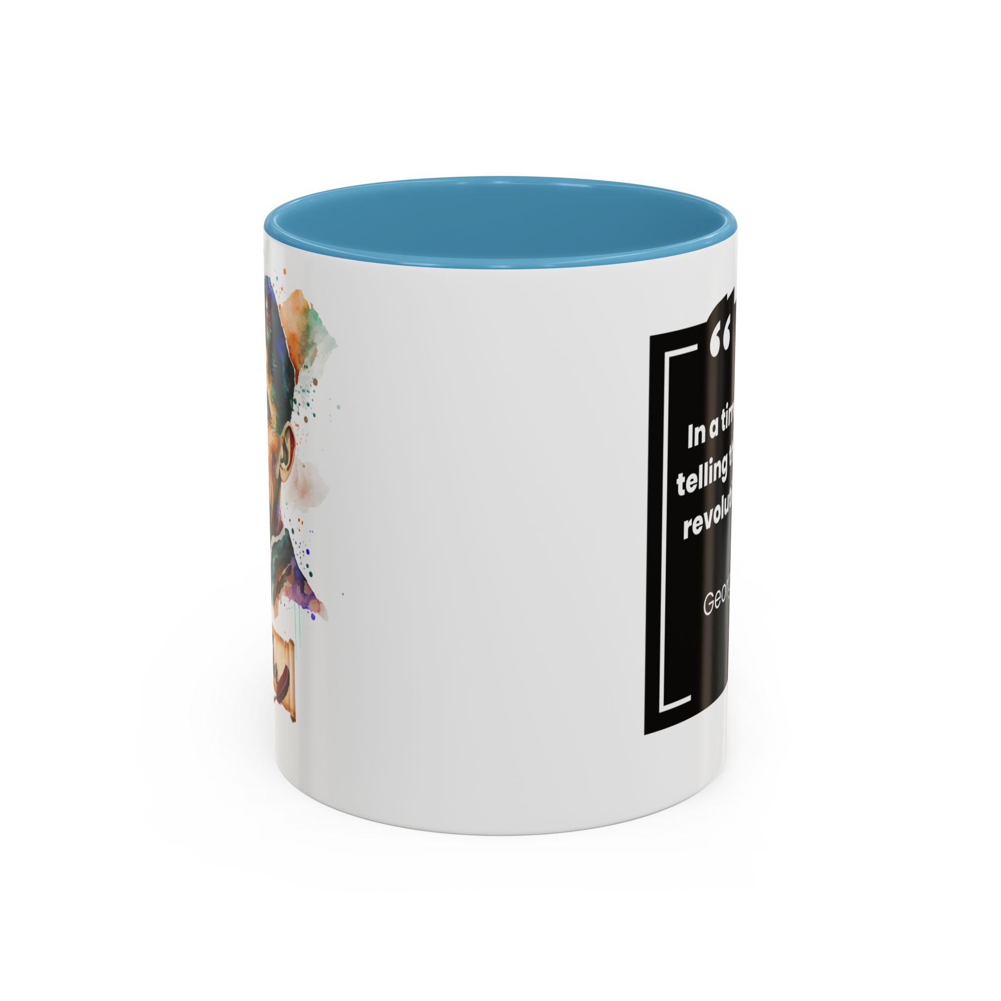 George Orwell Quote Coffee Mug - Image 33