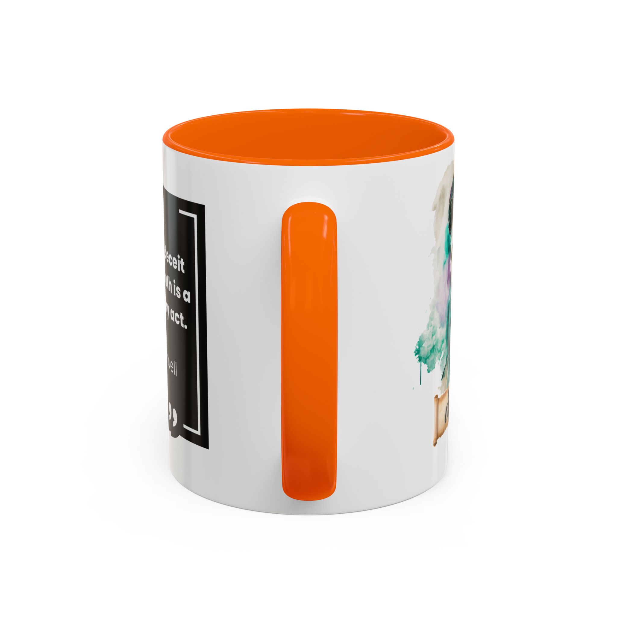 George Orwell Quote Coffee Mug - Image 44