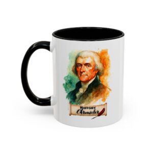 Thomas Jefferson Coffee Quote Coffee Mug