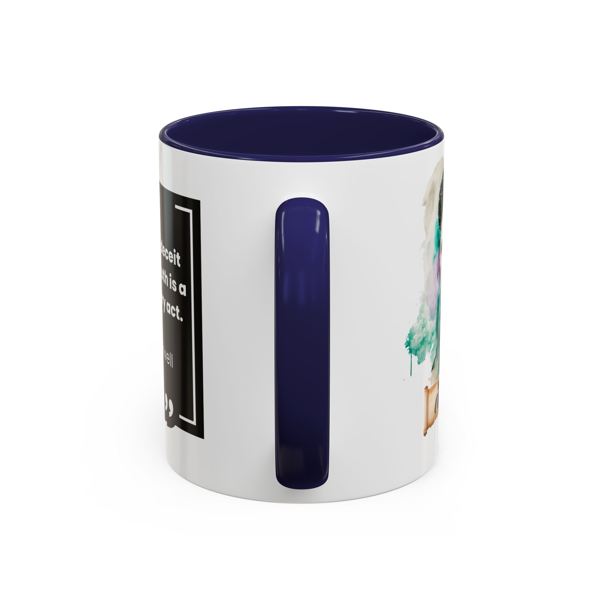 George Orwell Quote Coffee Mug - Image 8