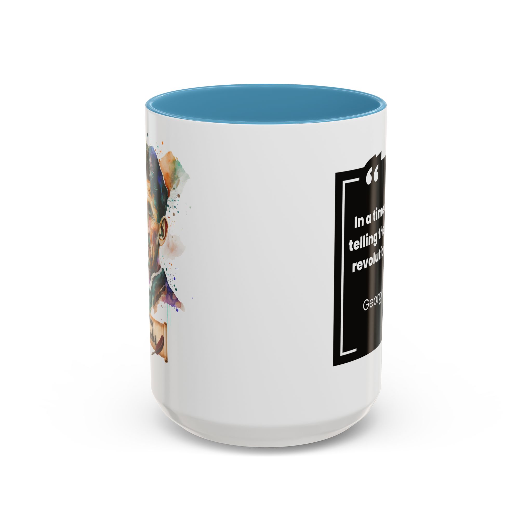 George Orwell Quote Coffee Mug - Image 37