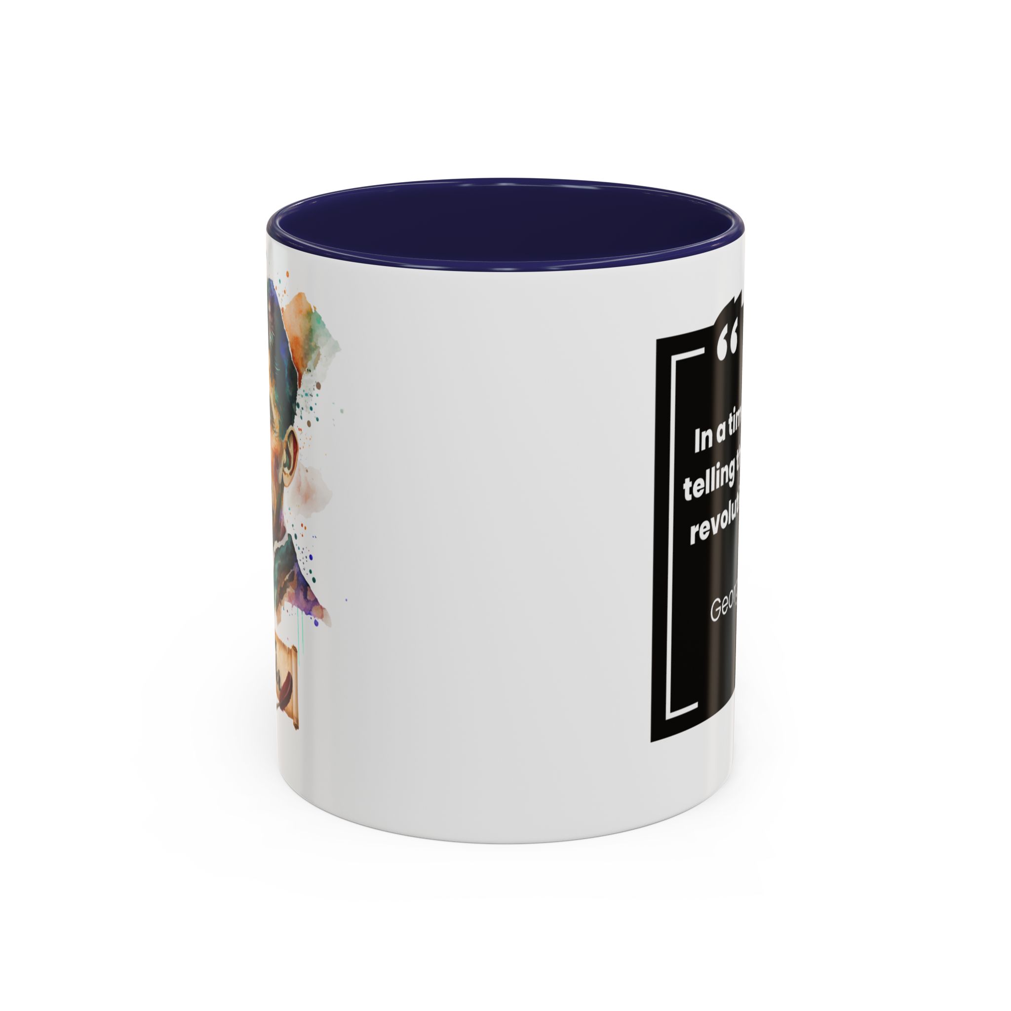 George Orwell Quote Coffee Mug - Image 5