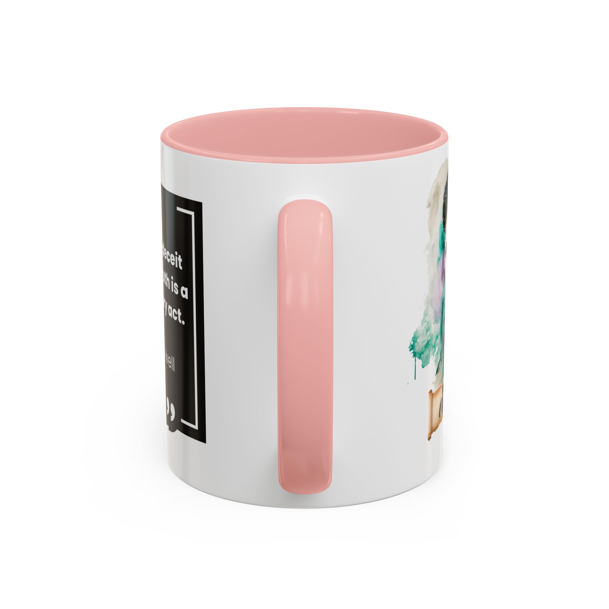 George Orwell Quote Coffee Mug - Image 12