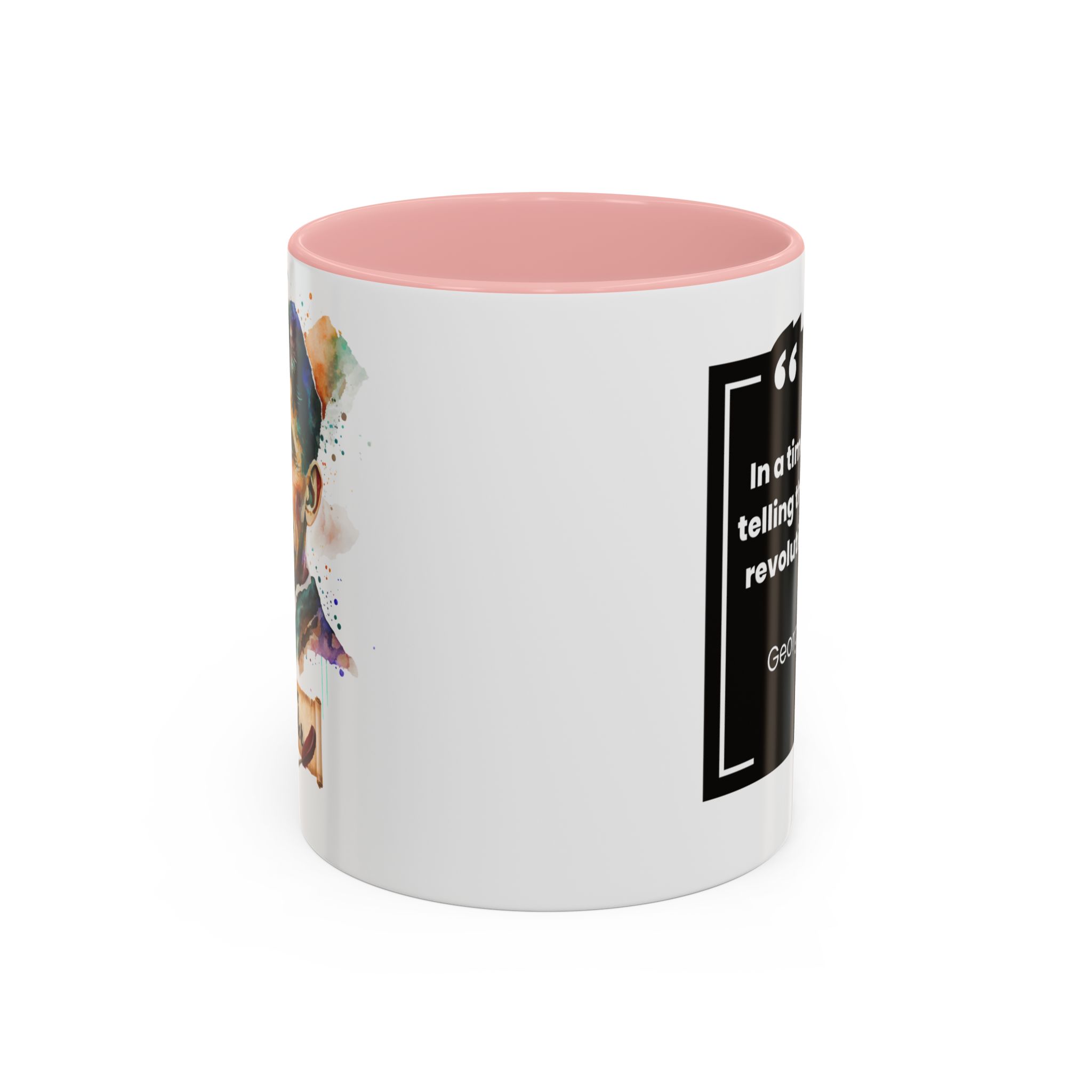 George Orwell Quote Coffee Mug - Image 9