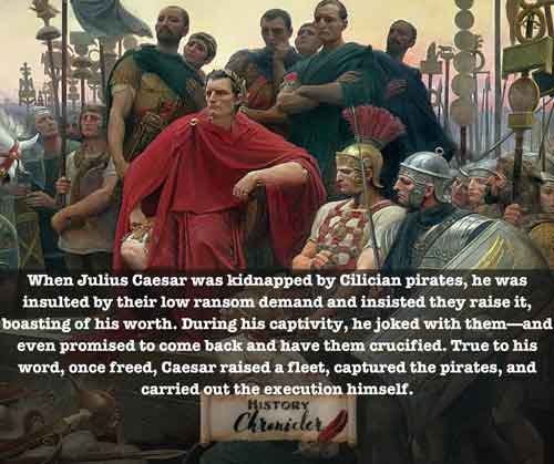 Julius Caesar and the Pirates Who Misjudged a Future Dictator