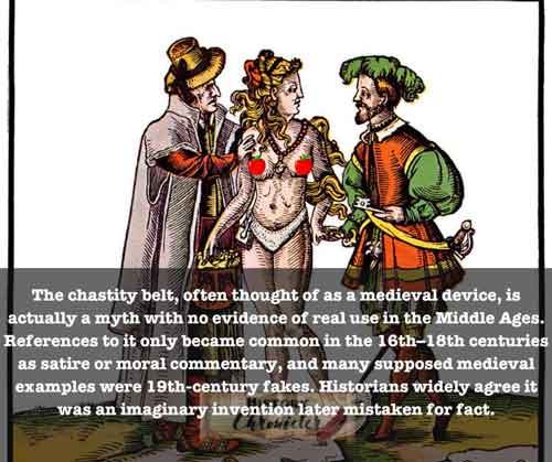 The Myth of the Medieval Chastity Belt