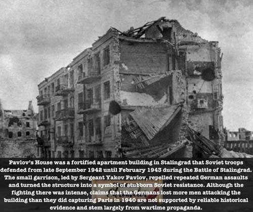 Pavlovs House Stalingrad WW2
