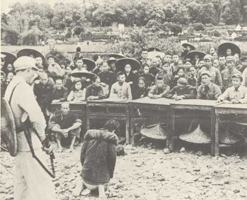 Prior to execution in China in the early 1950s - July 23, 1952