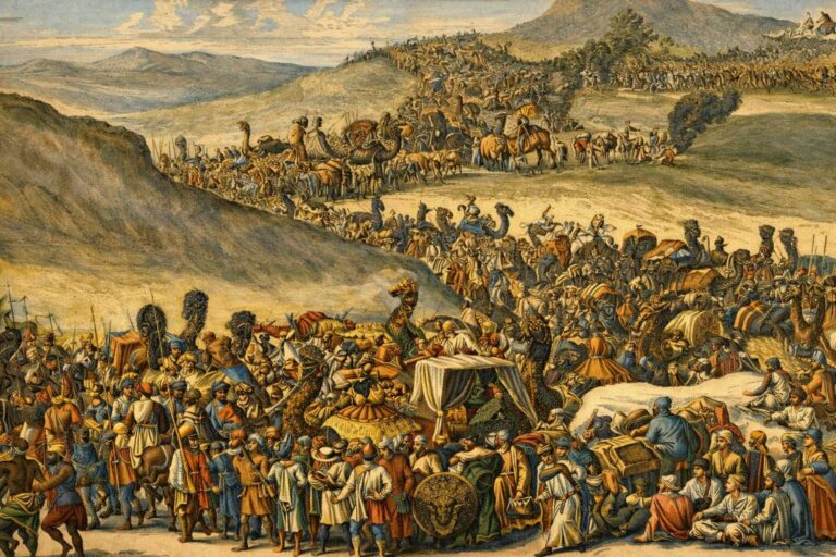 Mansa Musa Colorized Pilgrimage Hajj