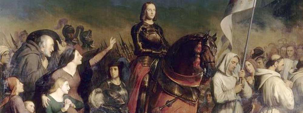 Joan of Arc entering Orléans - Hendrik Scheffer